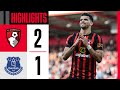 Solanke on target in dramatic late victory  afc bournemouth 21 everton