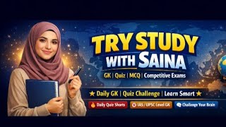 Try study with saina  is live