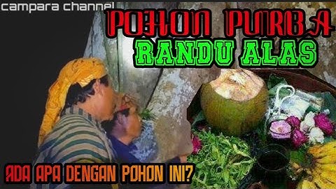 RANDU ALAS TERTUA DI BLITAR!! APA MISTERINYA?? IKUTI VIDIO BERIKUT INI
