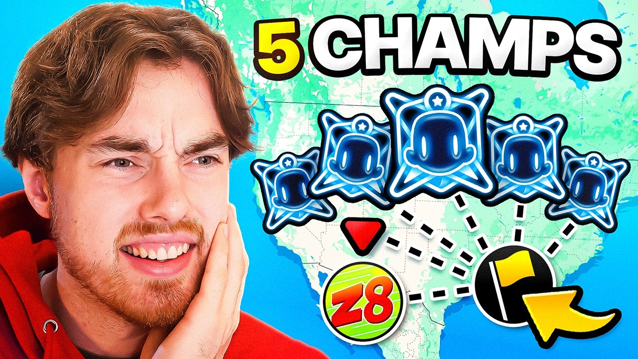 Geoguessr Pro VS 5 CHAMPION Ranked Players