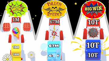 Jelly Run 2048 | jelly run 2048 merge 3d block puzzle world record ( 2048,..64M ) #JellyRun2048 #23