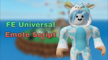 FE Universal Emote Script | Hydrogen - Fluxus - Delta - Arceus x Executor