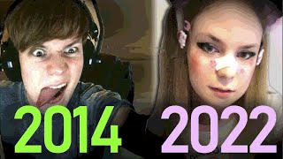 Youtubers: Then vs. Now