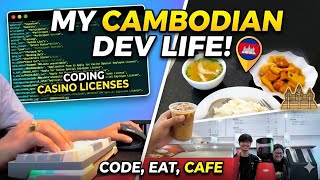 My Developer Journey in Cambodia | Work, Food & Coffee