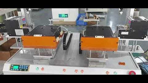 BBA automatic screw tightening robot,double screw fastening system,screw feeder with indexing plate