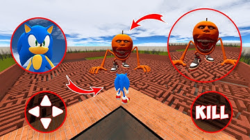 I Became SONIC vs ODINDINDUN! 🤯 Nextbot Epic Battle in Garry’s Mod! Original, enhanced