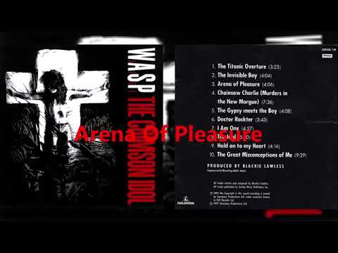 W A S P  The Crimson Idol Original CD Full Album