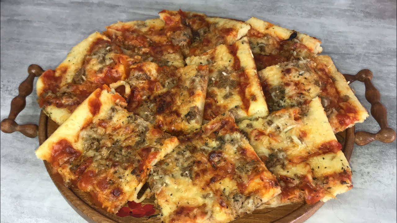 بيتزا سائلة بدون مجهود وكتوجد بسرعة 😋😋