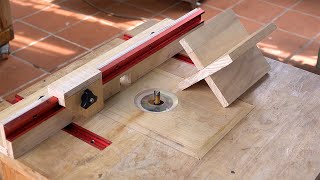 Amazing Woodworking Tools Hacks - DIY Adjustable Router Fence