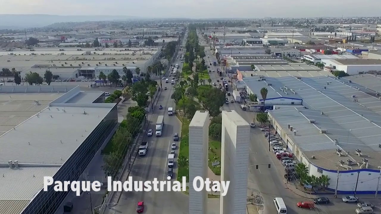 Tijuana desde el aire Parque Industrial Otay YouTube