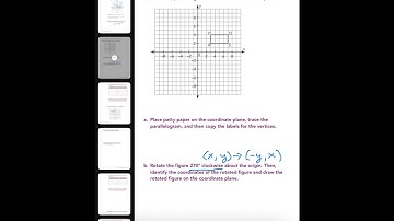 Math 8th - Unit 1 Topic 1 Lesson 5 - Rotations