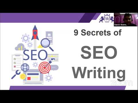 9 Secrets of SEO Writing | Content Writing Course Tutorial For Beginners | Henry Harvin