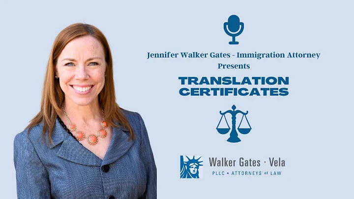 The Importance of Certificates of Translation in the Immigration Process