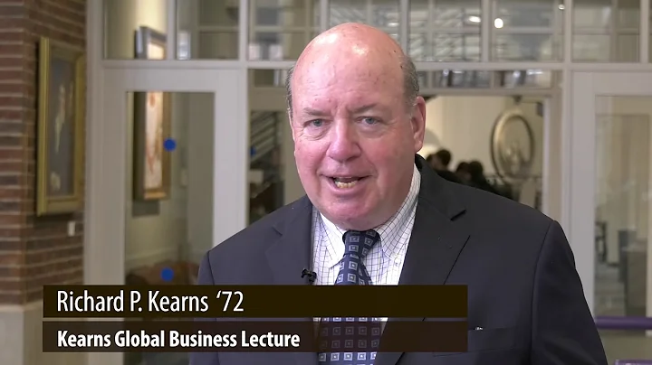 Richard P. Kearns, '72, talks about the Kearns Glo...