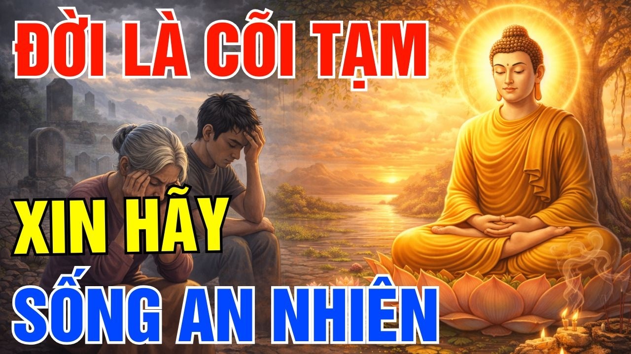 Đời Là Cõi Tạm Xin Hãy An Nhiên Lời Phật Dạy Giúp Buông Bỏ Mọi Âu Lo Sống Bình Yên|Bình An Phật Pháp