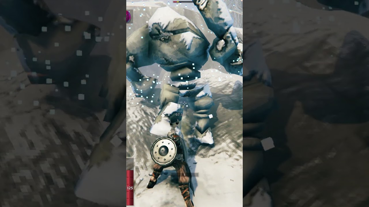 stone golem knockback is CRAZY- Valheim 