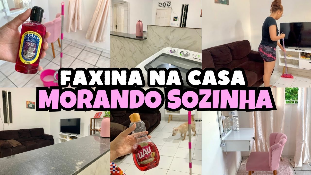 FAXINA REAL MORANDO SOZINHA | motivação para limpar a casa 🏠🫧🪣