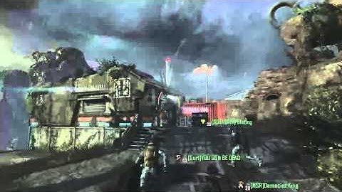 AMAZING DOUBLE CROSS MAP BANKSHOT ON UPLINK!!!! - Call of Duty Black Ops 2 HD Crossmap