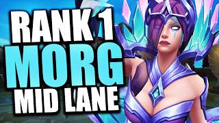 RANK 1 MORGANA MID LANE GAMEPLAY!