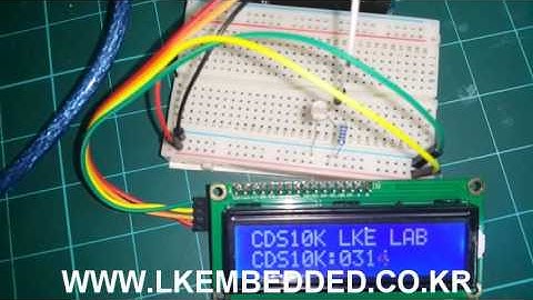 lecture20_아두이노 우노 R3_조도센서_텍스트LCD