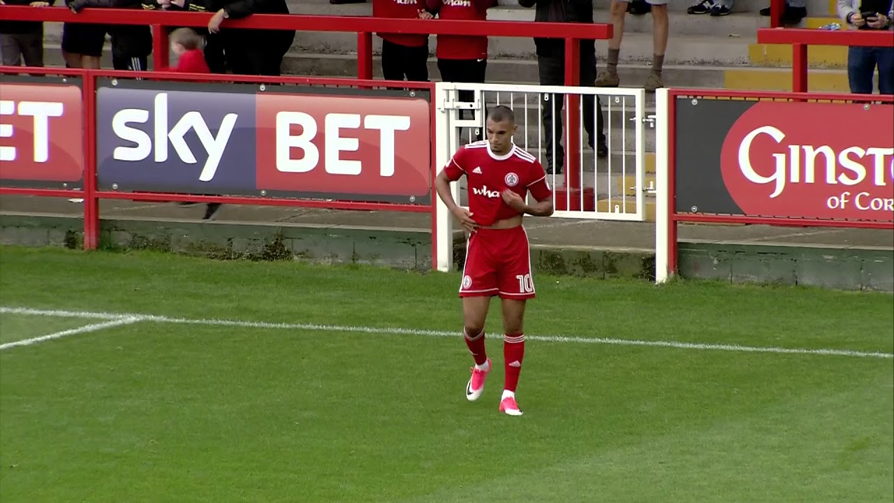 Accrington v Cheltenham YouTube