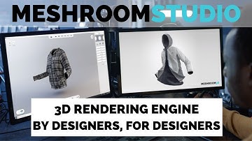 MeshroomStudio: The 3D rendering software made by Designers for Designers