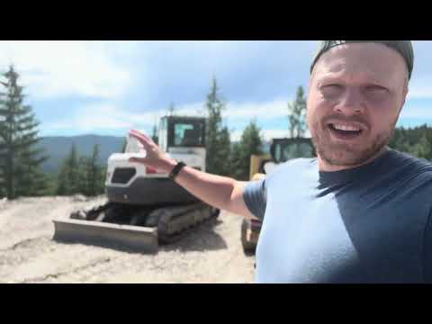 The Start of the Homestead In The Mountains Of Montana
