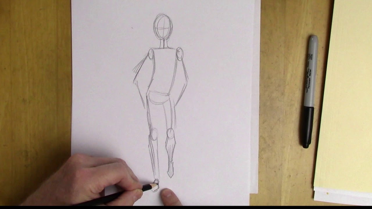 Sketch a. giacometti - walking man in AutoCAD | CAD (26.04 KB) | Bibliocad