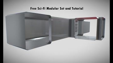 SciFi hallway - Tutorial - 3DsMax