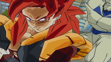 SS4 Gogeta VS Syn Shenron (CPU VS CPU) - Dragon Ball Z Infinite World