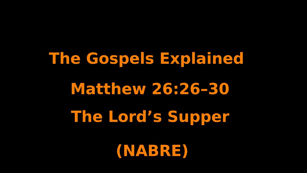 The Gospels Explained - Matthew 