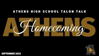 AHS Talon Talk September 2023