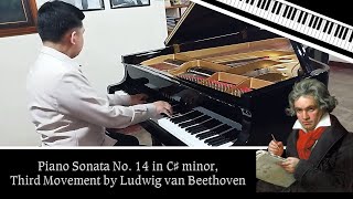 🎹🎶Piano Sonata No. 14 "Moonlight", Third Movement by Beethoven - Piano Performance by JacQ (2020)🎵🎶