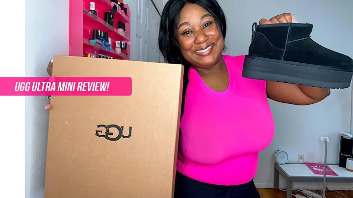 Ugg Ultra Mini PLATFORM (BLACK) | Review & Try On