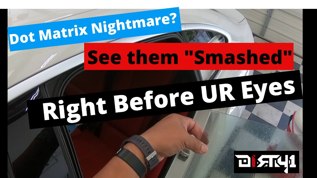 See How Dot Matrix Problems Get Smashed Right Before Your Eyes!