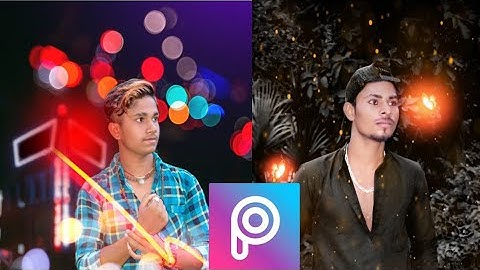 #sharmaeditz# PicsArt neon Bokeh effect || PicsArt photo editing Bokeh