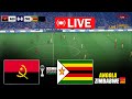 LIVE ANGOLA Vs ZIMBABWE CAF Africa Nations League 25 26 Live Video Game Simulation Pes 21 