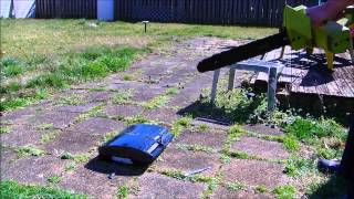 Crazy Man Destroys a Playstation 3