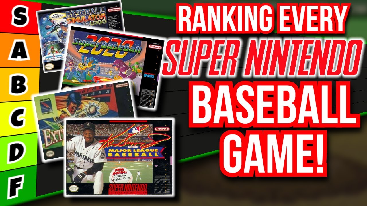 The Ultimate Ranking of All 20 Super Nintendo Baseball Games