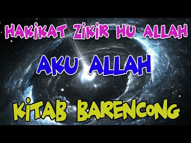 HAKIKAT ZIKIR HU ALLAH AKU ALLAH KITAB BARENCONG class=