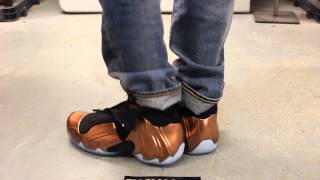 nike flightposite copper