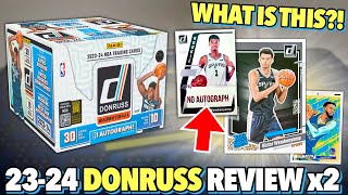 *WEMBY RATED ROOKIES AND NEXT DAYS?! * 202324 Panini Donruss Basketball Hobby Box Review x2