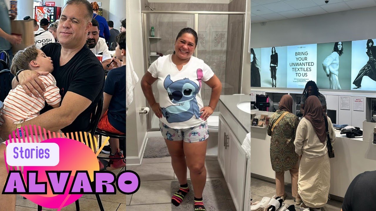 ALVARO LEVA A FAMÍLIA PARA FAZER COMPRAS EM ORLANDO |STORIES ALVARO