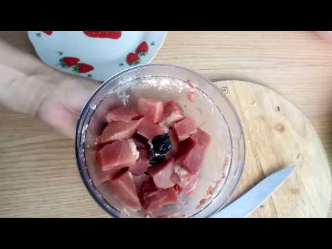 Как измельчить МЯСО В БЛЕНДЕРЕ/ ФАРШ БЕЗ МЯСОРУБКИ