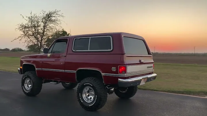 1987 K5 BLAZER! RUNNING VIDEO! MUST SEE