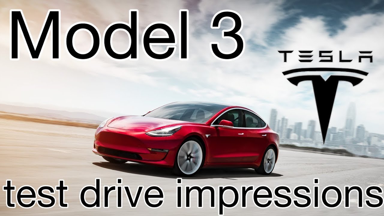 Model 3 Test Drive Experience! - YouTube