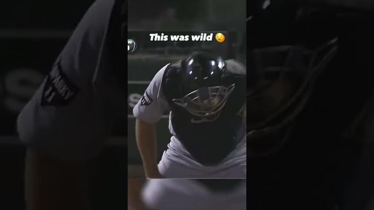 Sparks came off the catcher's mask