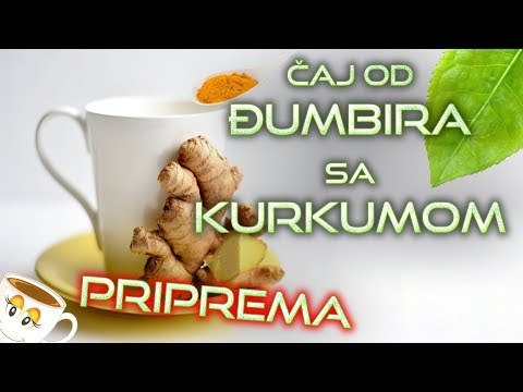 Čaj od đumbira i kurkume - Priprema