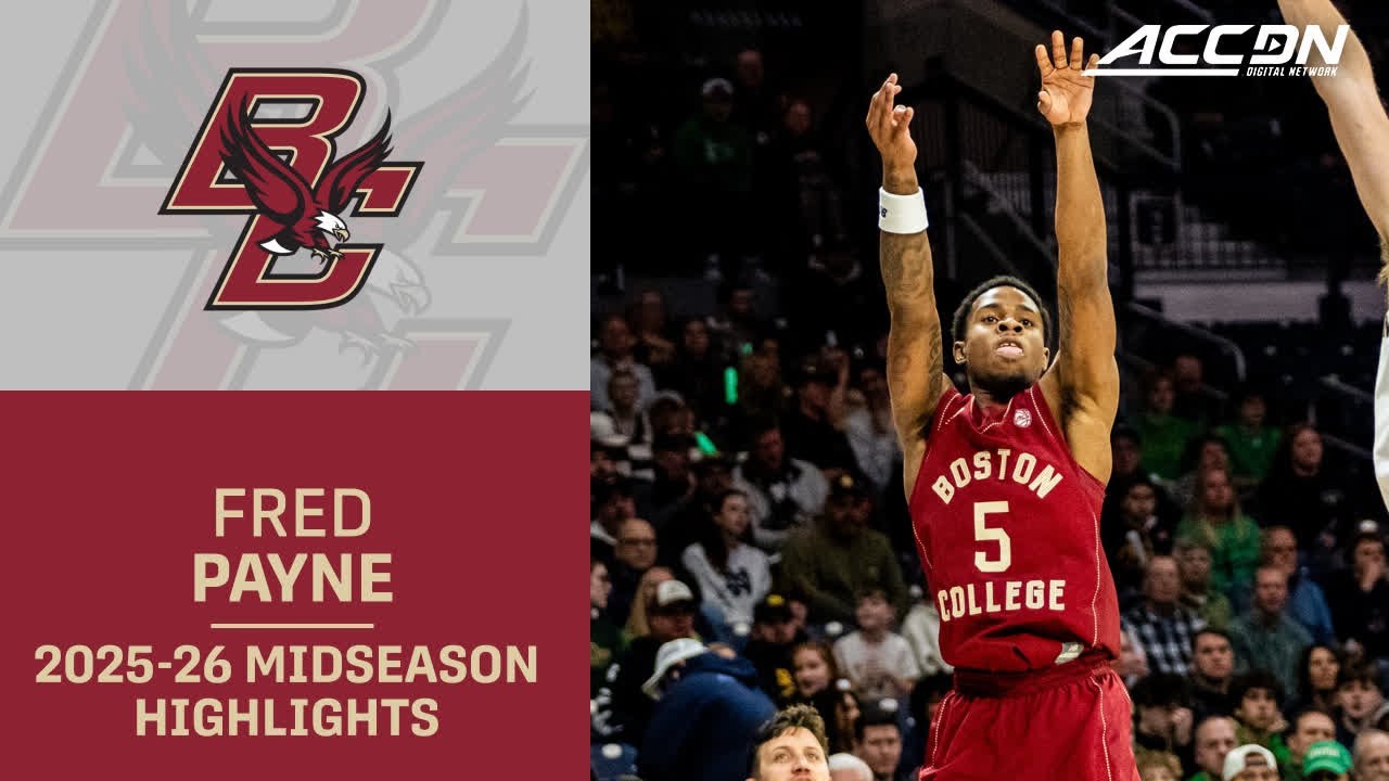 Boston College G Fred Payne Midseason Highlights | 2025-26 ACC Men's Basketball