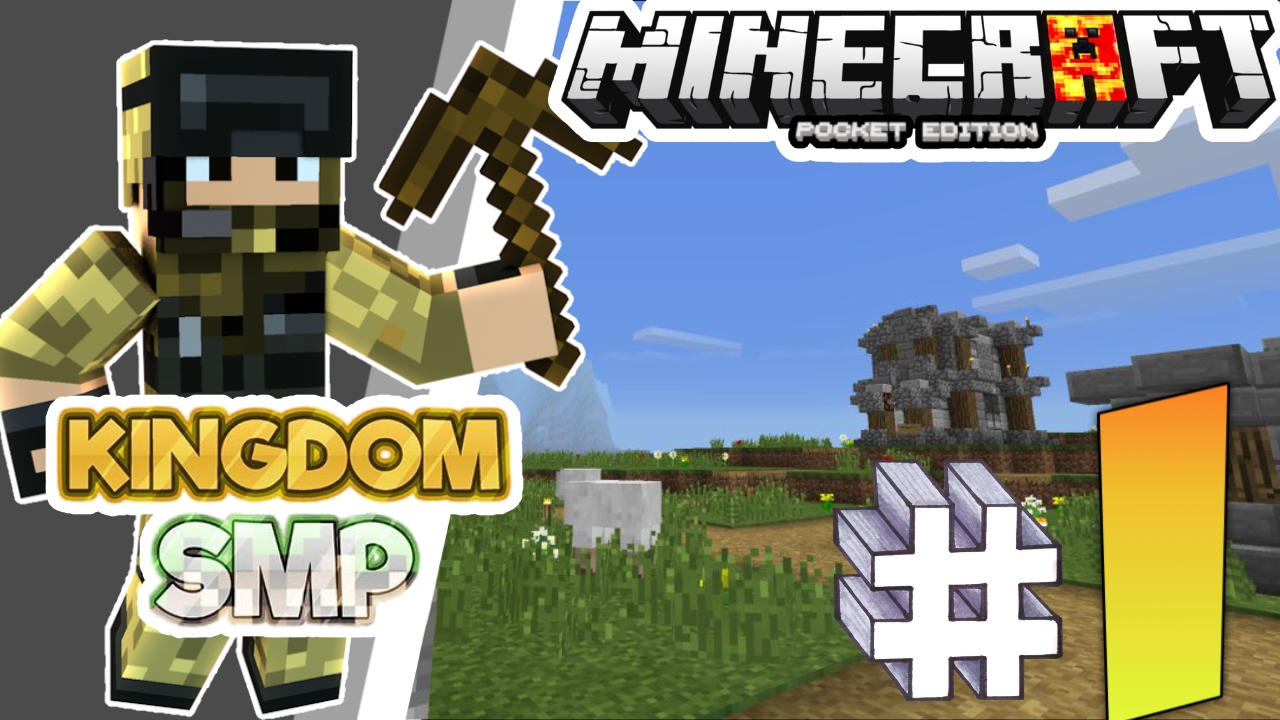 Minecraft PE 1.1.0 / 1.1.1 Kingdom SMP Episode 1 - Welcome to Kingdom ...